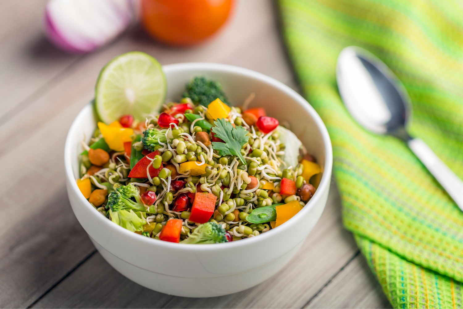 Chicken Lentil Salad