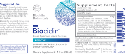 Biocidin Advanced Formula 1 oz