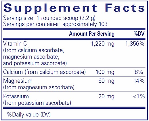 Buffered Ascorbic Acid Powder 227 gms