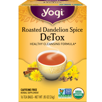 Roasted Dandelion Spice Detox Tea 16 bags