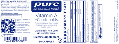 Vitamin A + Carotenoids 90&