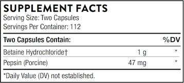 Betaine HCL/Pepsin