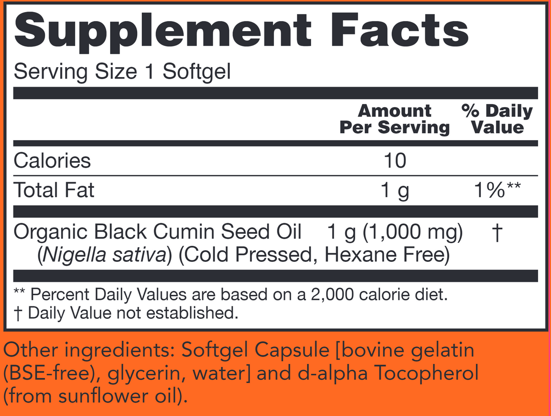 BLACK CUMIN SEED OIL