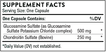 GLUCOSAMINE &amp; CHONDROITIN